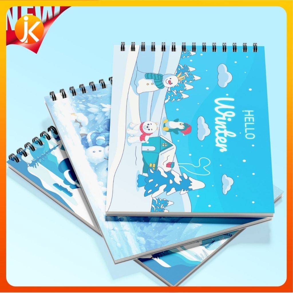 

Sketchbook A4 Aesthetic Buku Gambar Anak Cute Drawing Book Jilid Spiral Kertas Tebal 30 Lembar