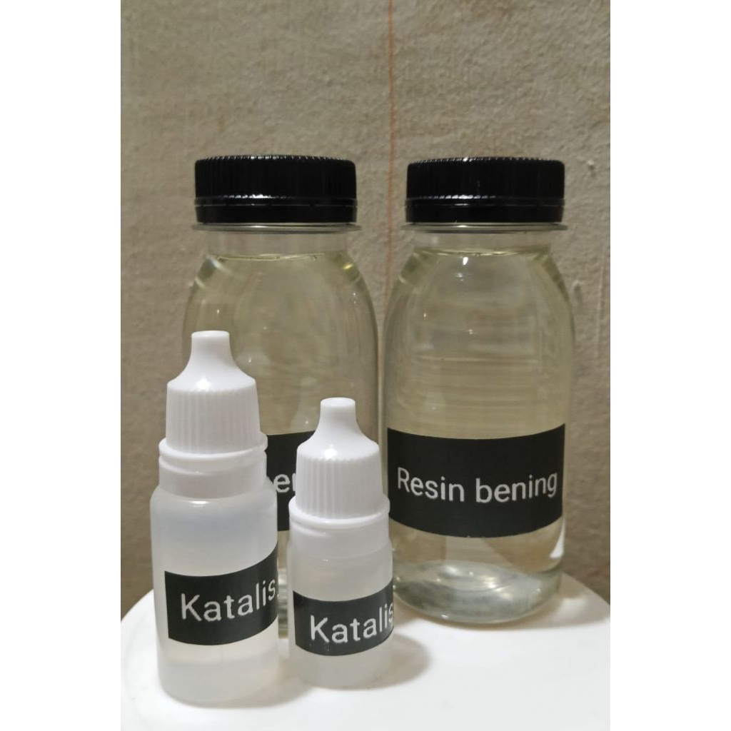 

Resin super bening ukuran 200 ml + katalis