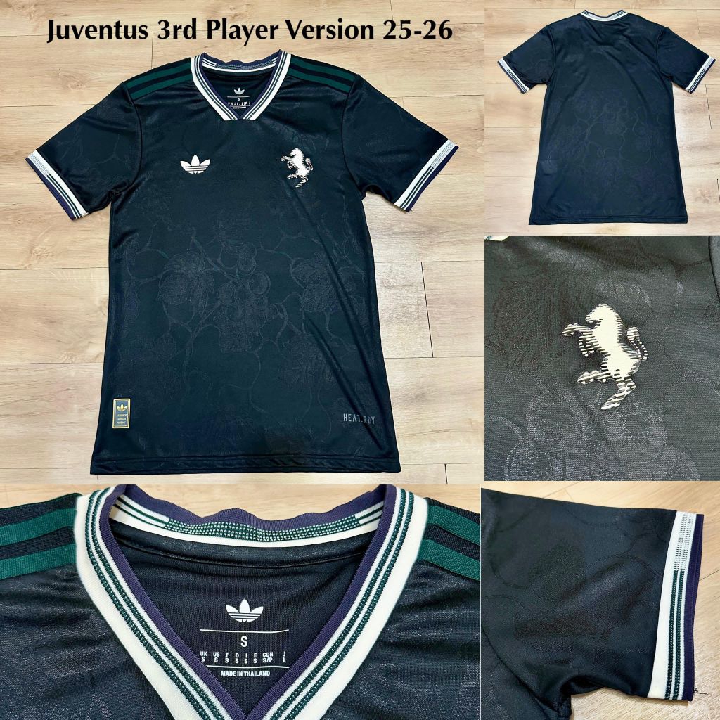 Jersey Bola Player Issue Juventus 3Rd Third New Season 2025/2026