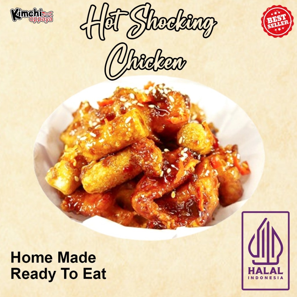 

Chickin Iyagi - Hot Shocking Chicken 5 Potongan