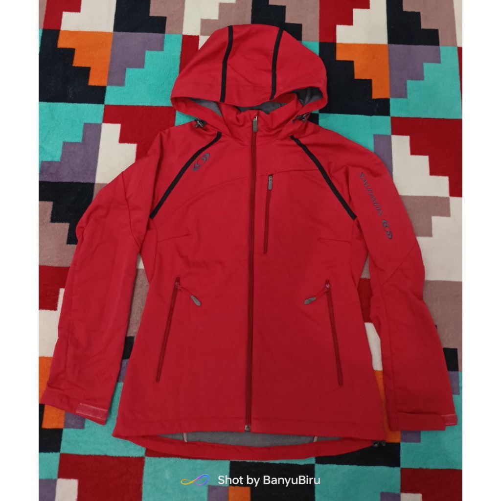 Jaket Salomon ClimaWind. Soft shell. Gorpcore. second