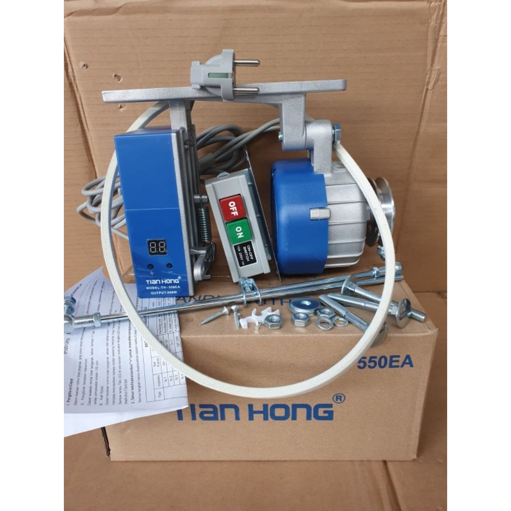 dinamo servo takatori tianhong original type terbaru untuk mesin jahit obras verdeck juki typical zo