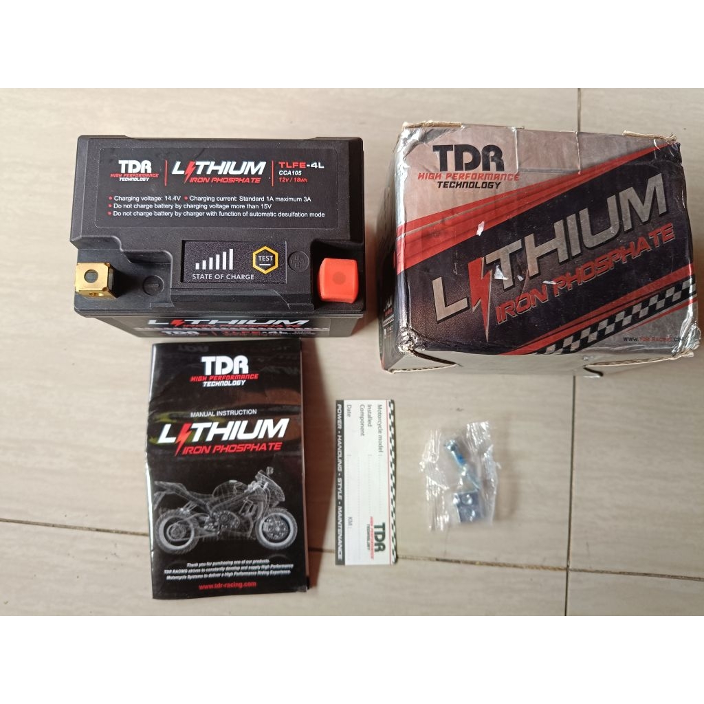 aki lithium tdr tlfe 4l