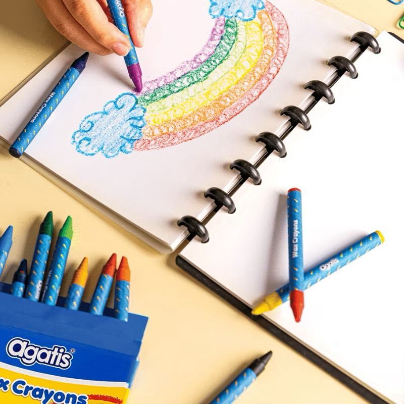 

Crayon Krayon Wax Crayons 12 Warna Pendek