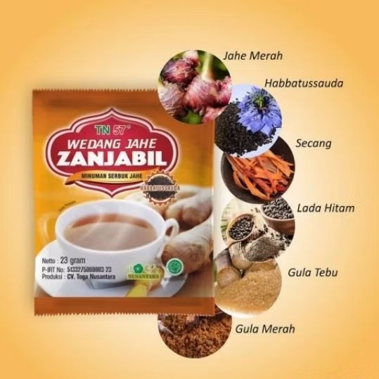 

Wedang Jahe Zanjabil Habbatussauda 100% Original - Toga Nusantara