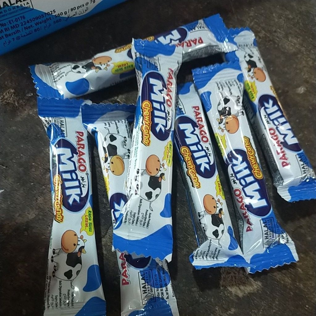 

PARAGO MILK CHEWY CANDY - PERMEN SUSU KENYAL DAN MANIS