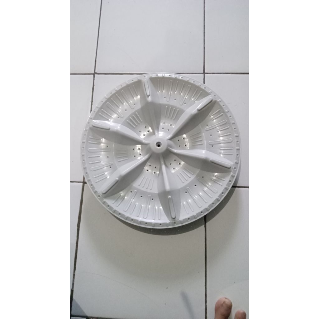 pulsator bekas mesin cuci merek LG diameter 37,5.gigi 11