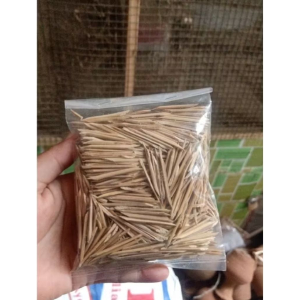 

biting lidi penyemat lidi bisa buat tusukan pepes panjang 4cm