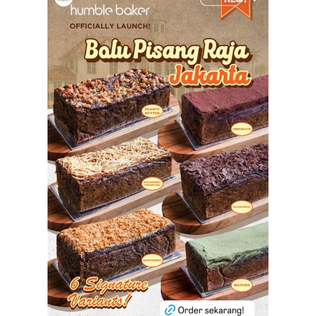 

READY BOLU PISANG RAJA JAKARTA JASTIP HUMBLE BAKER