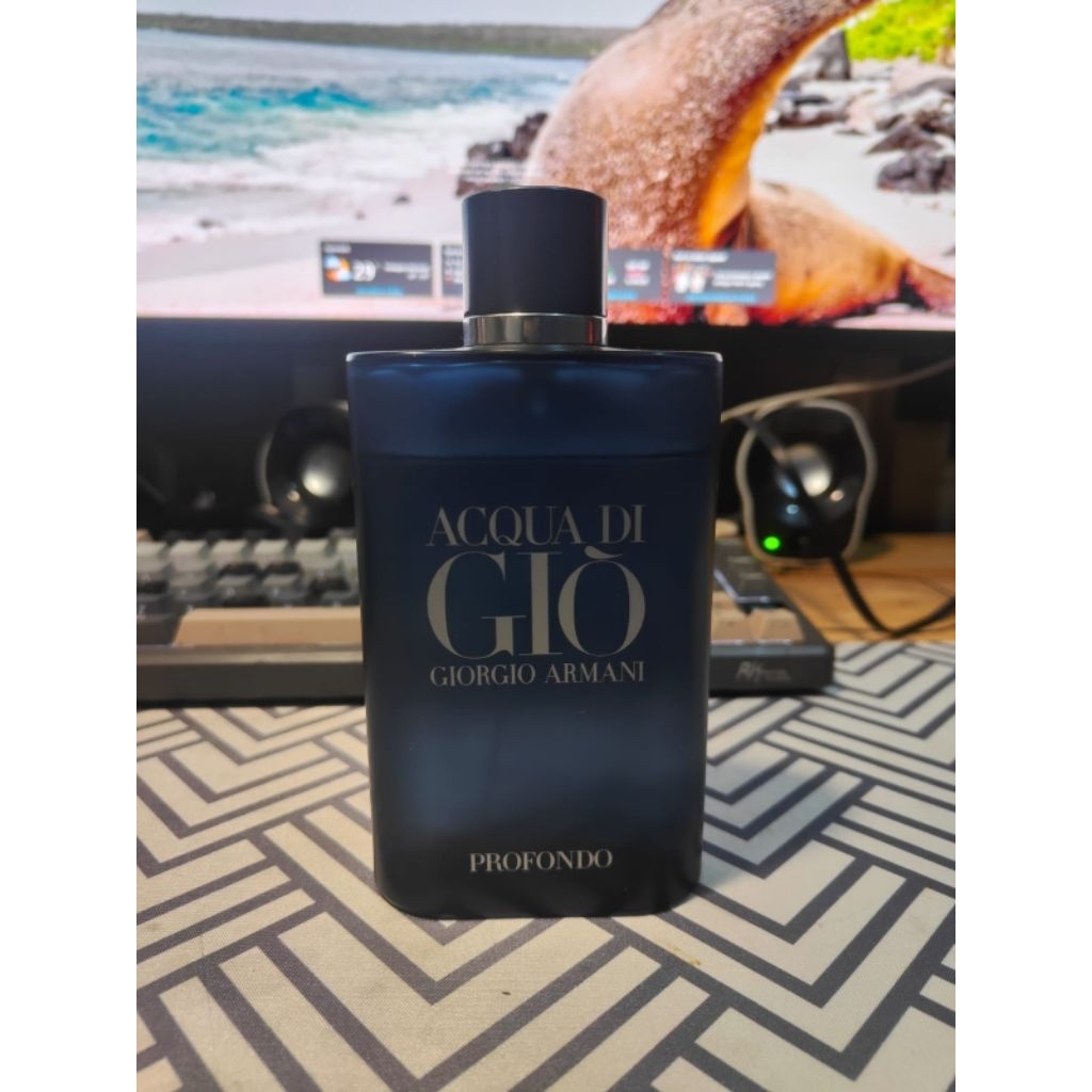 Bundle PL Acqua di gio Profondo 200ml dan allure clogne 100ml Original