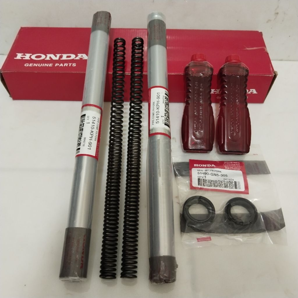 AS SHOCK DEPAN HONDA CS 1 CS1 CS 1 SOK+PER+SIL+OLI_PAKET KOMPLIT