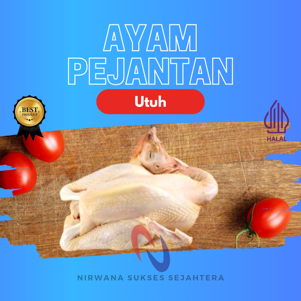 

AYAM PEJANTAN, JOPER UTUH / WHOLE ROOSTER
