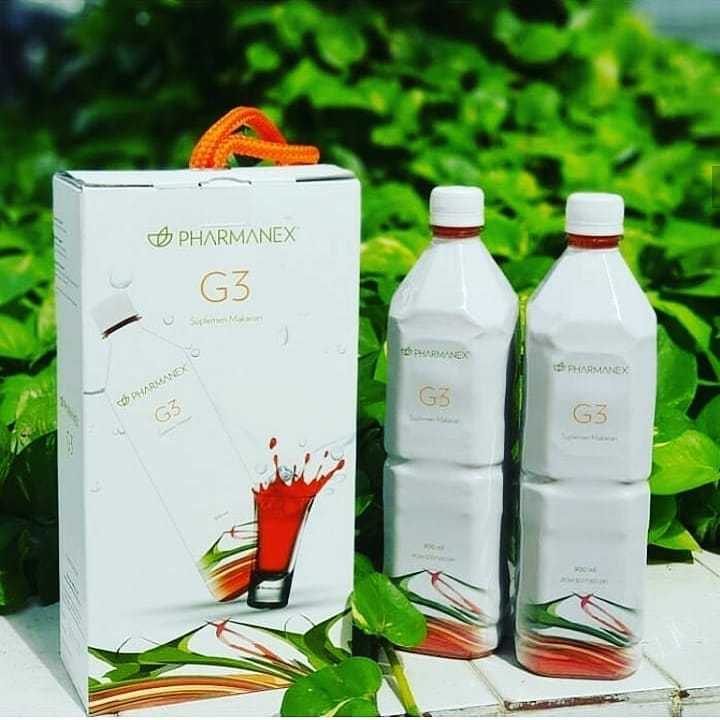 

HEALTHY SUPPLEMENT Pharmanex G3-Three Juice Kebaikan 4 Superfruit 900 ml