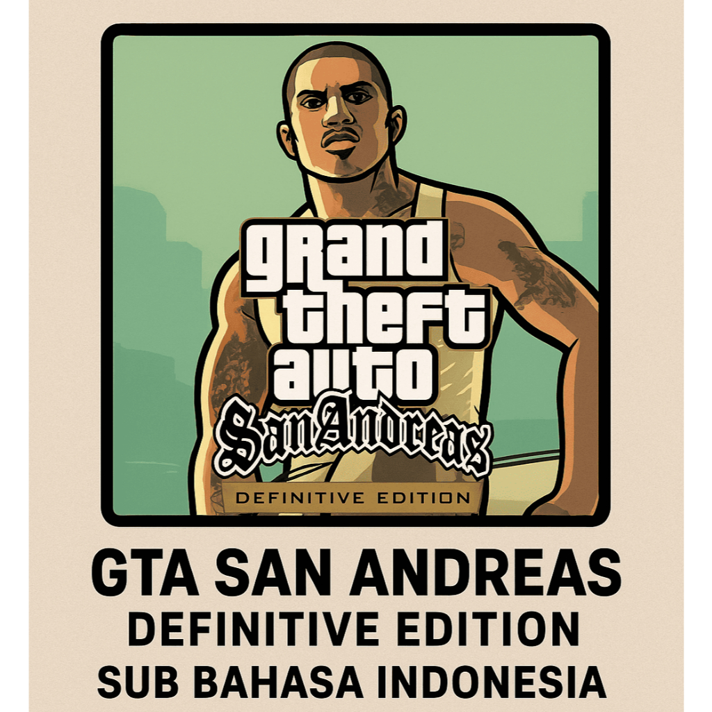 GTA San Andreas Definitive Edition – Sub Bahasa Indonesia – PS4 HEN – Via email