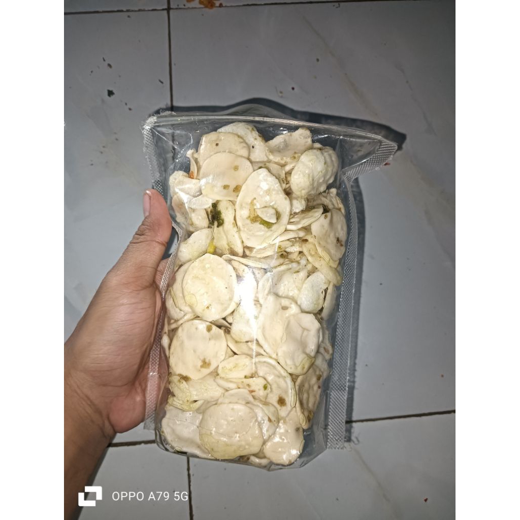 

Seblak Kering Kemplang Sambal Ijo