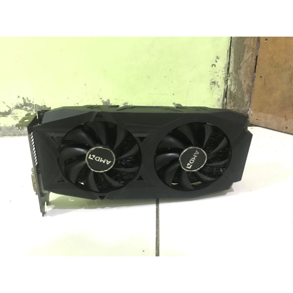 VGA AMD RX 580 4GB POWERCOLOR DUAL FAN BEKAS
