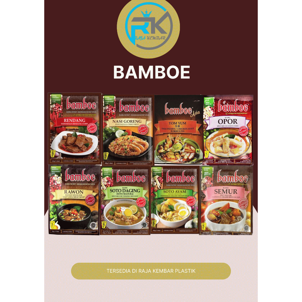 

Bamboe Nusantara Bumbu Masak Instan Halal