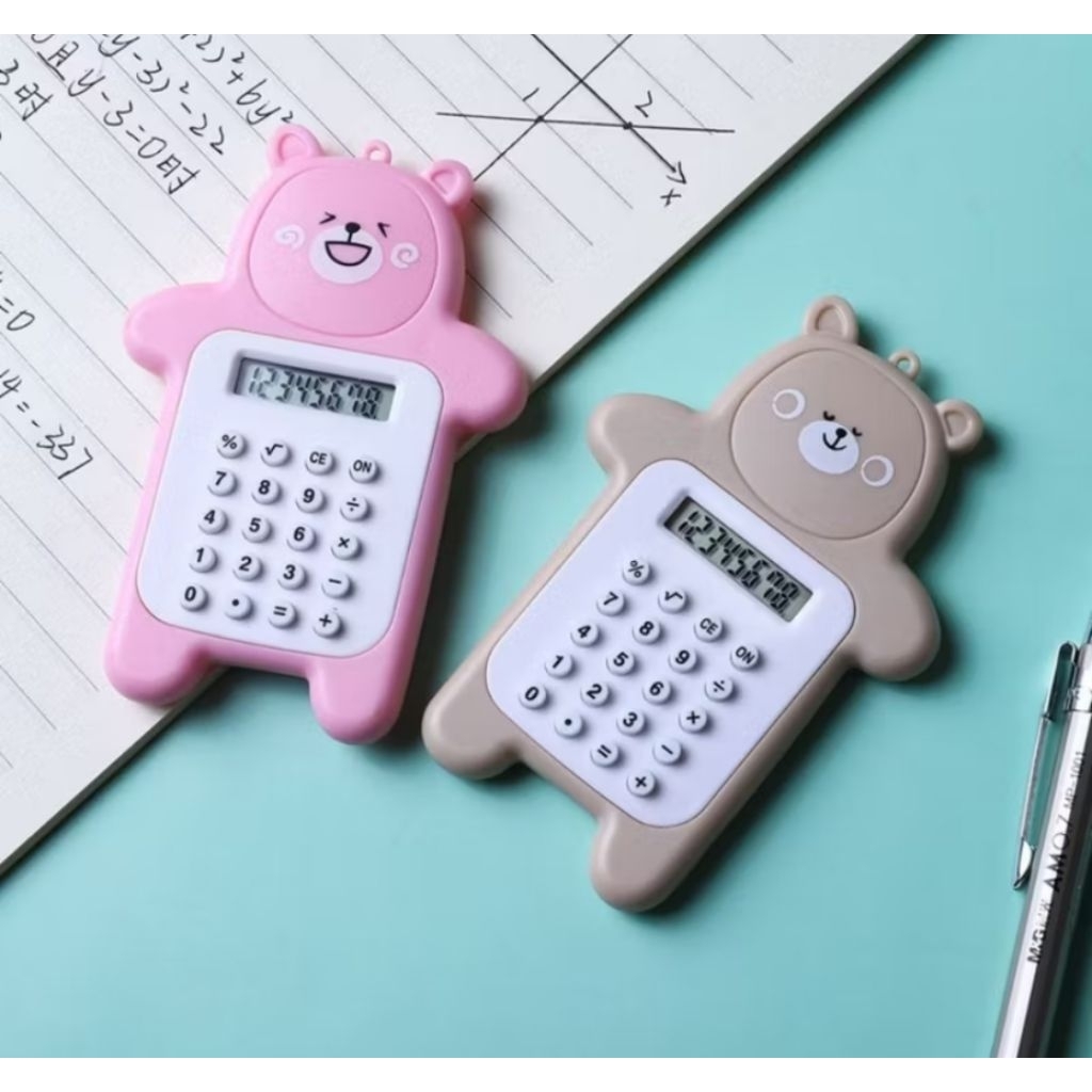 

Kalkulator Mini motif Bear Warna Random (Harga Satuan)