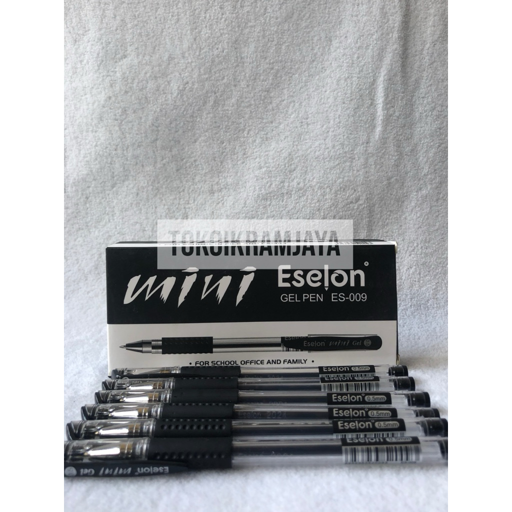 

Pulpen 12 Pcs Pena ESELON MINI Gel Pen /Pena ESELON MINI Gel Pen