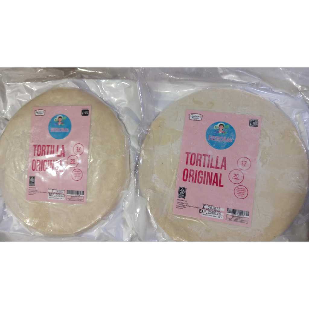 

Kulit Tortila Original 20 Lembar – Ukuran Besar 17 cm Siap Pakai