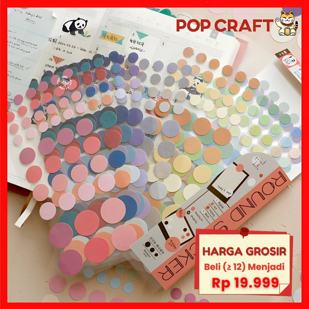 

PC Stiker Alphabet Stiker Dot / Label Nama / Bookmark Stiker Pack Sticker Vintange Stiker Huruf Deco