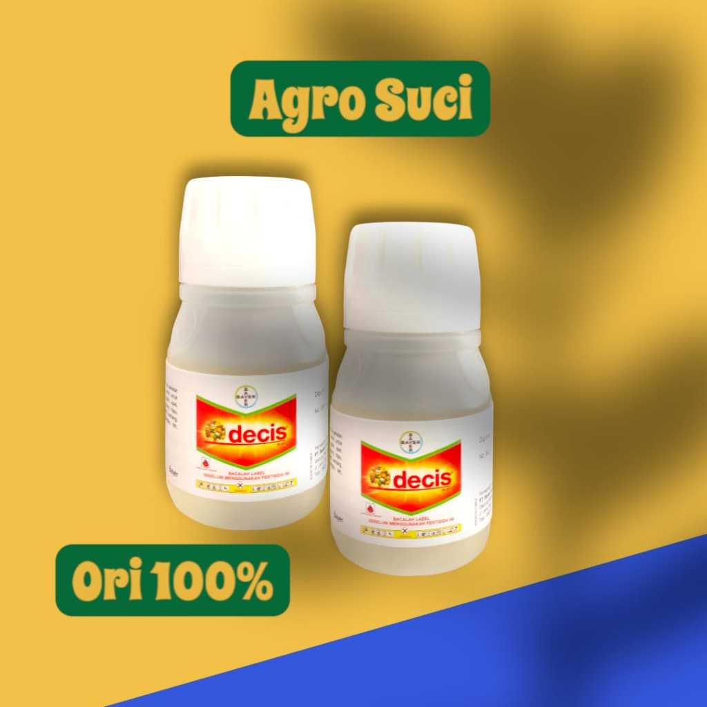 Insektisida DECIS - 50 Ml Obat pembasmi hama ulat kutu putih belalang