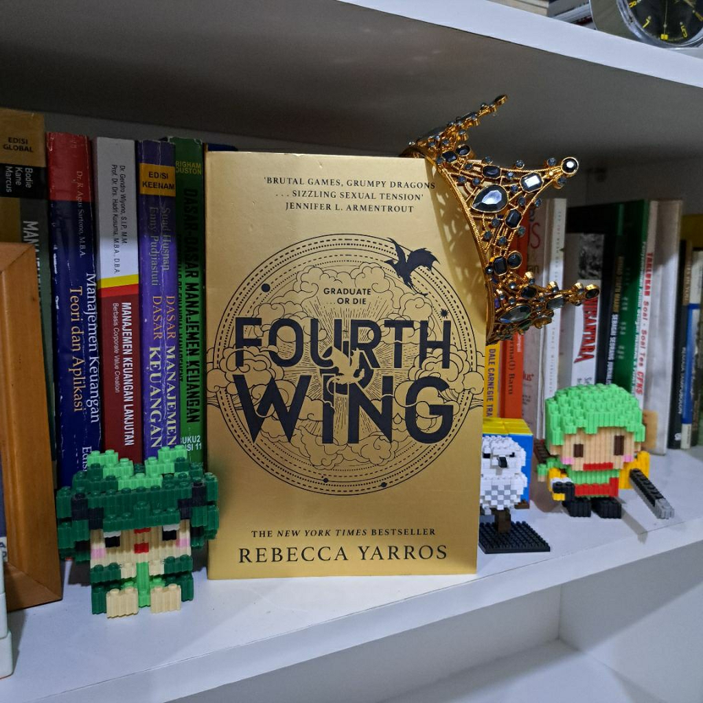 original preloved import/english books, fourth wing
