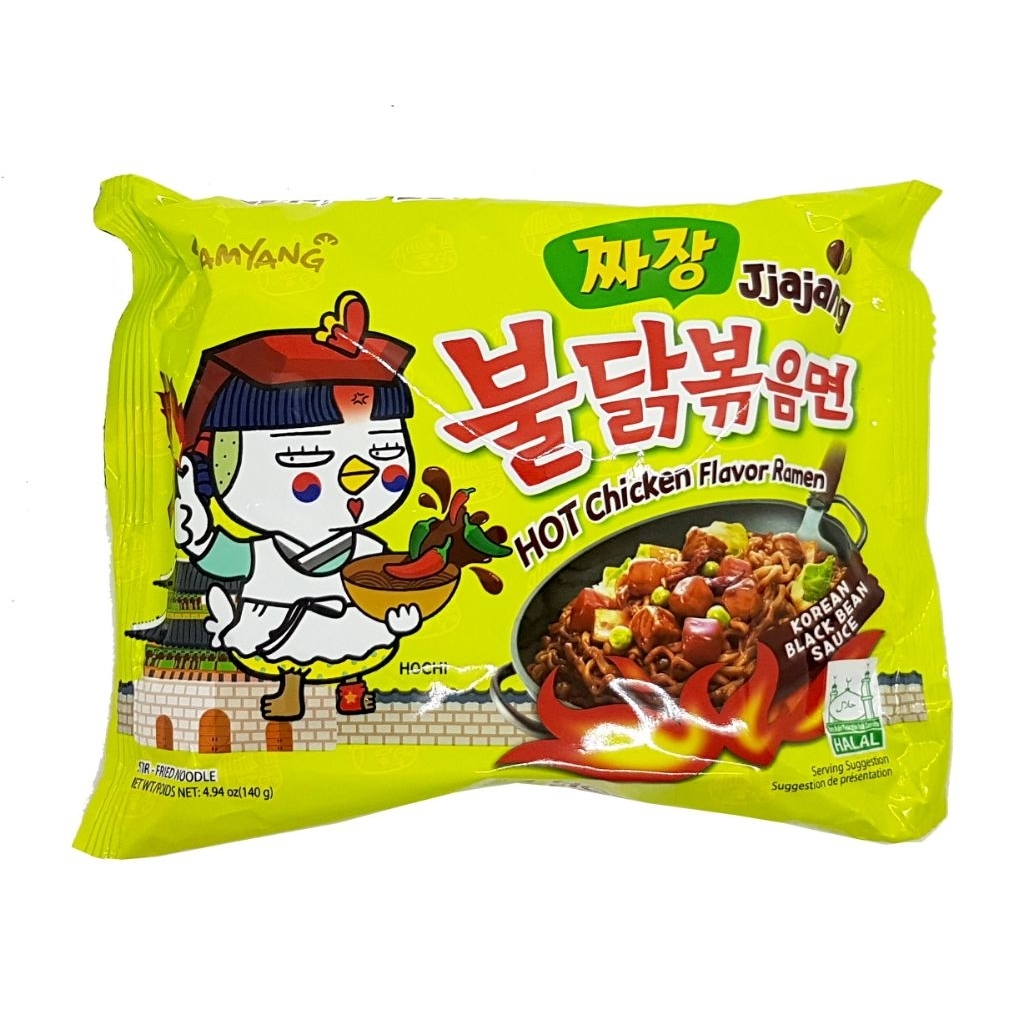 

Samyang Buldak Ramen Jjajang 140 G Halal MUI