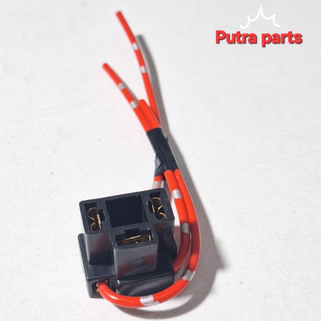 Soket fitting lampu depan Motor Yamaha Vixion,Sealbeam/Soket H4