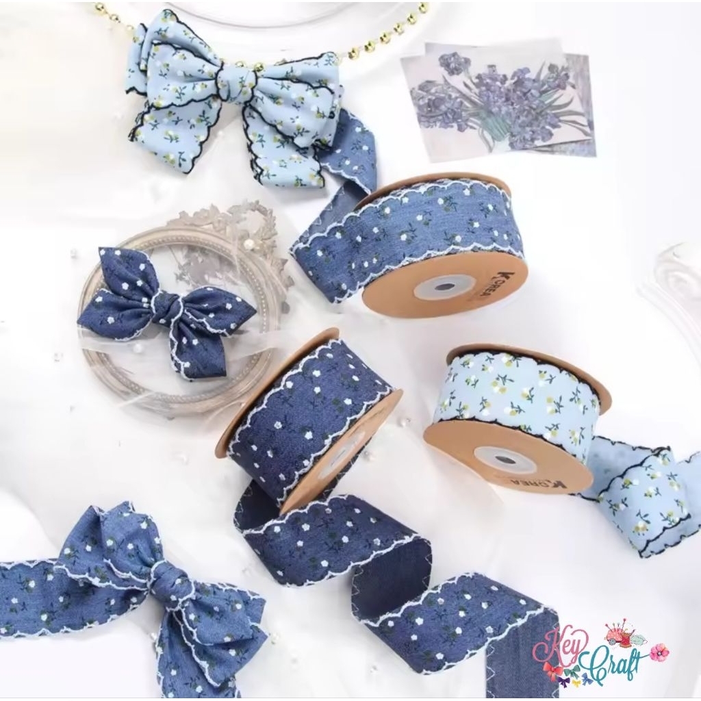 

Pita Korea Denim Fabric size 2,5cm