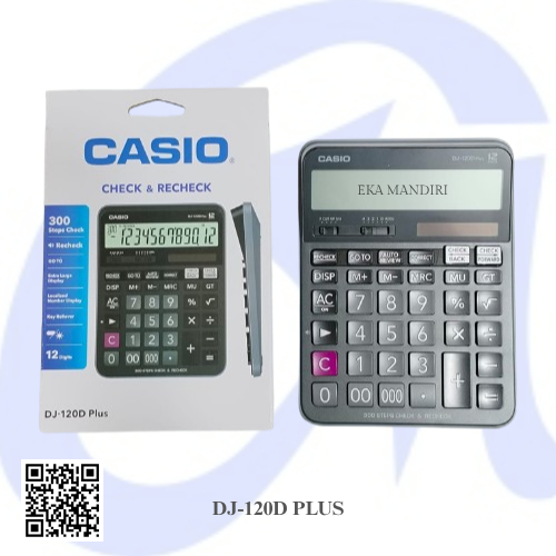 

Casio DJ-120D PLUS Kalculator - Original Kalkulator