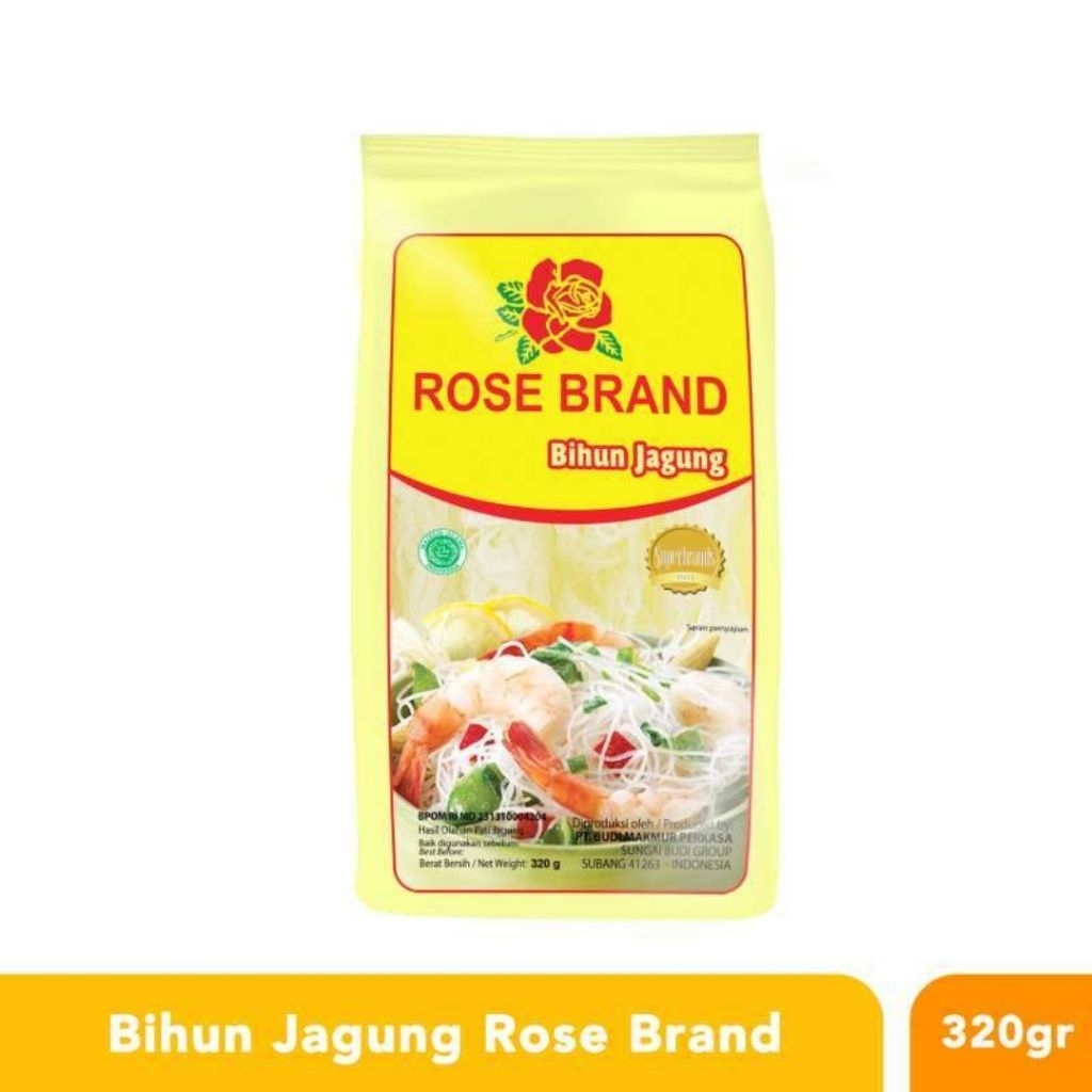 

Bihun jagung rose brand 320gram