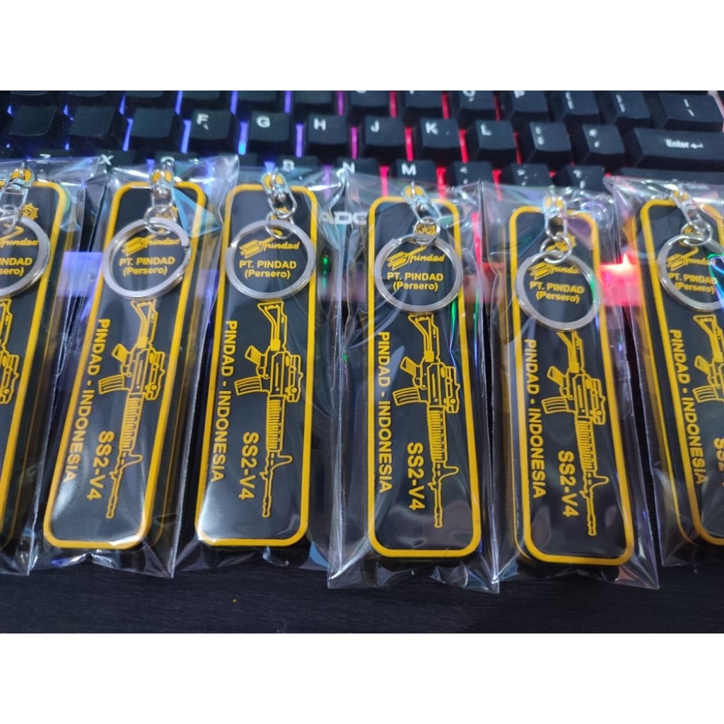 CUSTOM GANTUNGAN KUNCI KARET