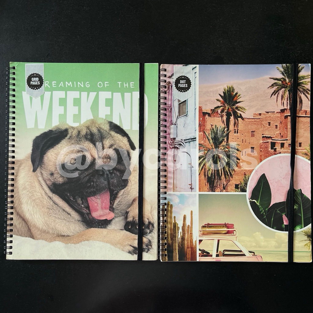 

TYPO A4 SPINOUT NOTEBOOK DOT PAGE GRID PAGE PRELOVED