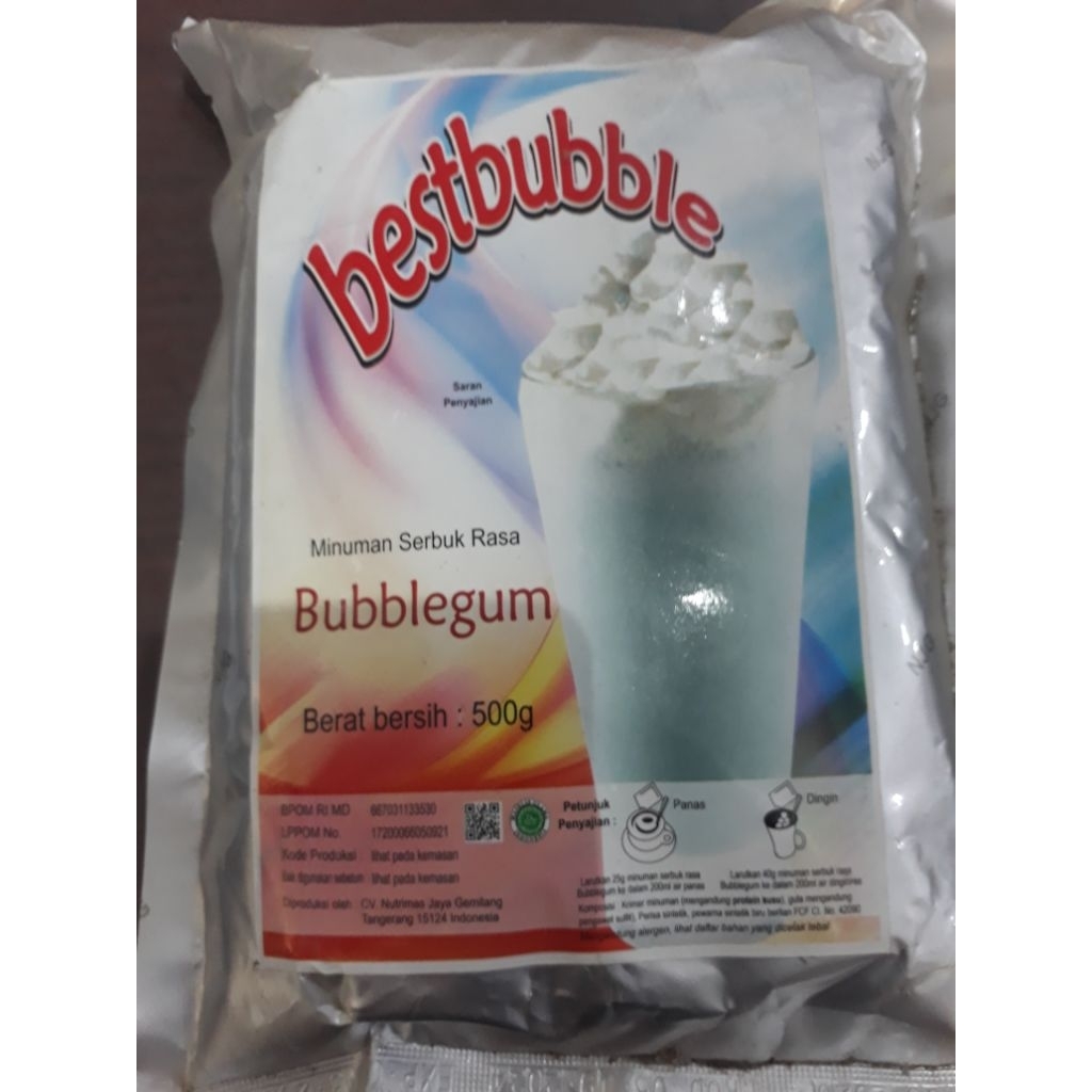

Best Bubble Bubblegum 500gr