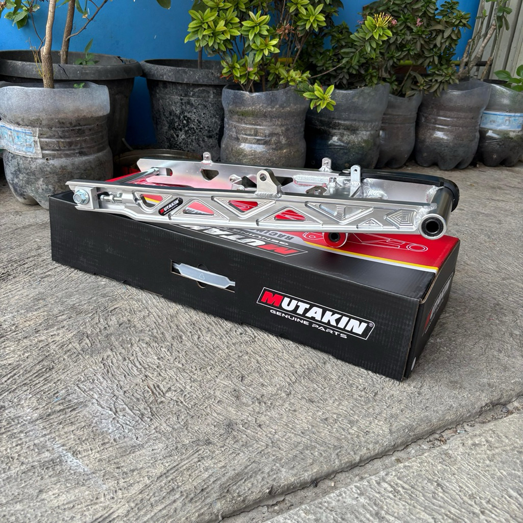 swing arm mutakin cnc pnp ninja R/SS arm mutakin ninja panjang 60cm