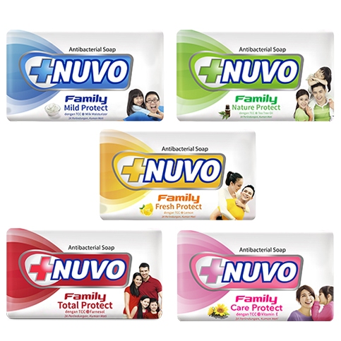 Nuvo Sabun Batang 76gr / Nuvo Soap Bar / Sabun Nuvo Batang