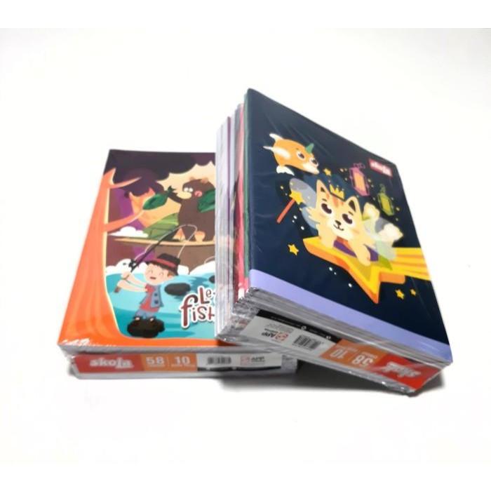

(1 PACK ISI 10 PCS) BUKU TULIS SKOLA BY SIDU ISI 58