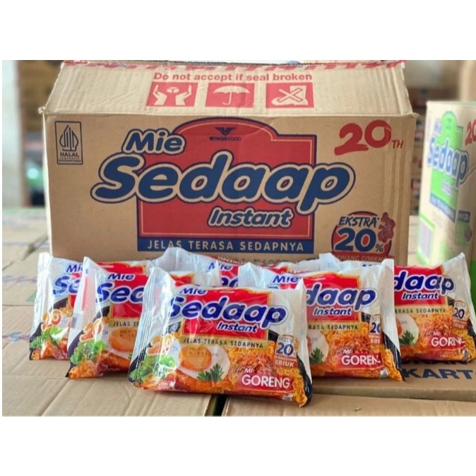 

[Mie Sedaap Goreng 1 Dus] Mie Sedaap Goreng Isi 40 Pcs Promo