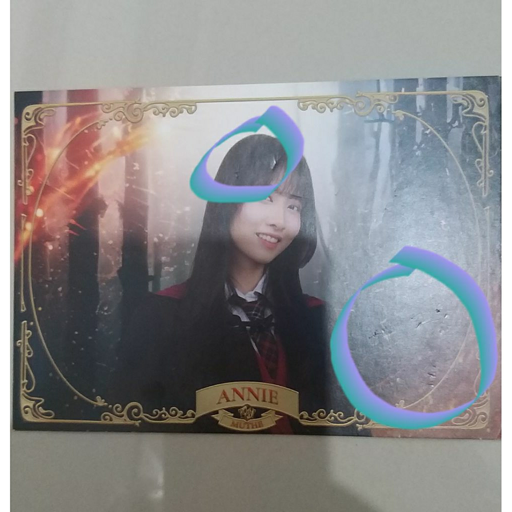 

postcard muthe official dameg dari JOT edisi magic hour