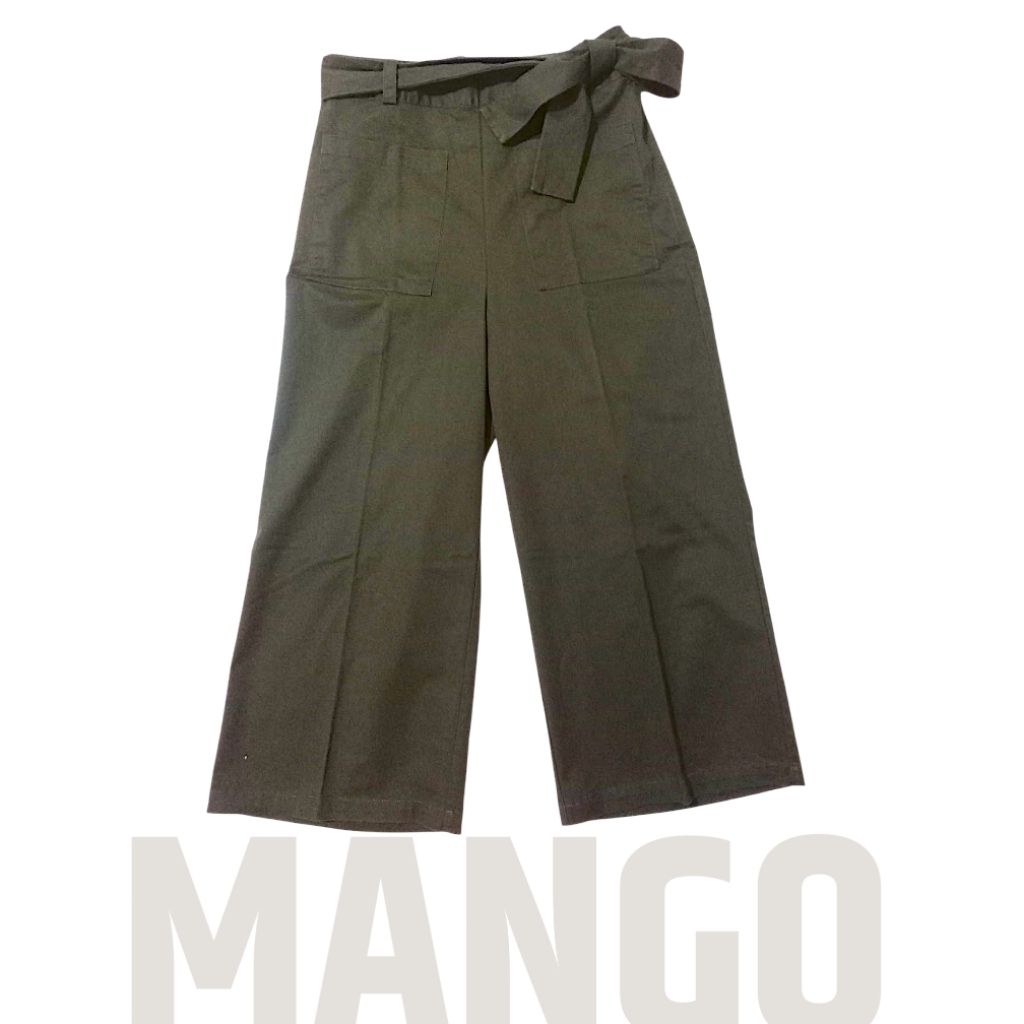 CELANA KULOT PANJANG WANITA BRAND MANGO ORIGINAL