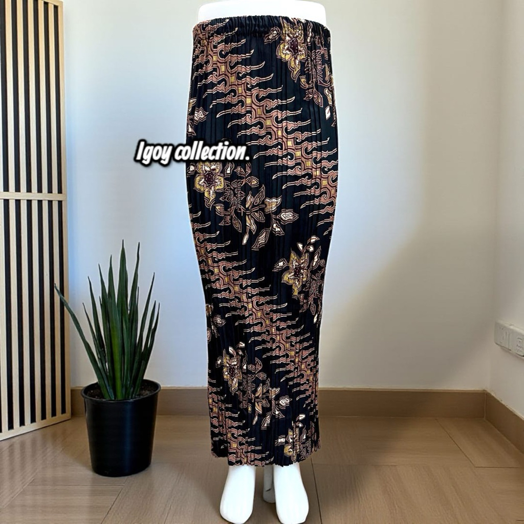 Bawahan kebaya anak usia 7-12 tahun / rok plisket batik /bawahan kebaya anak modern