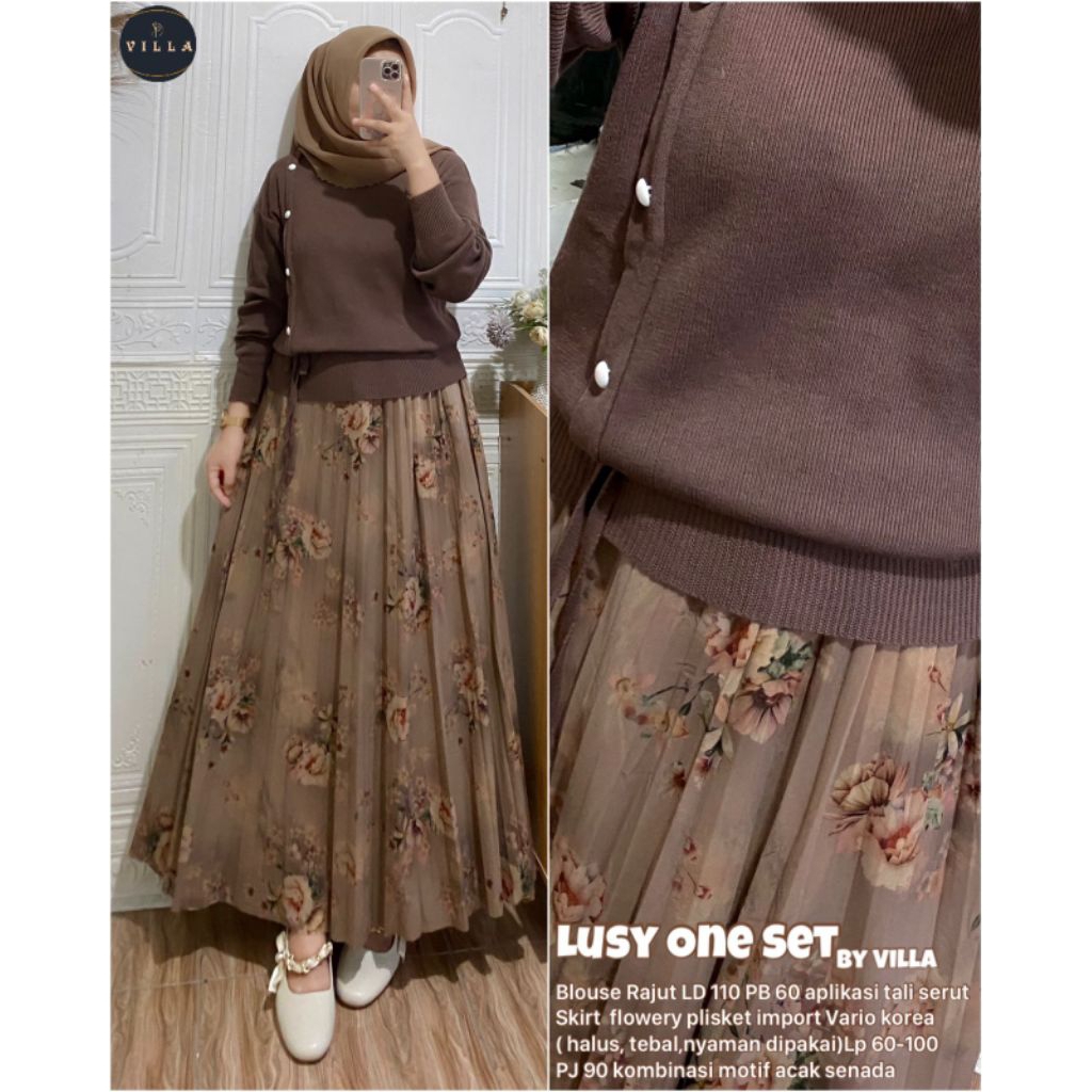 ayudia set rok ori any /setelan rok wanita / set rok kaos dan set kulot jeans