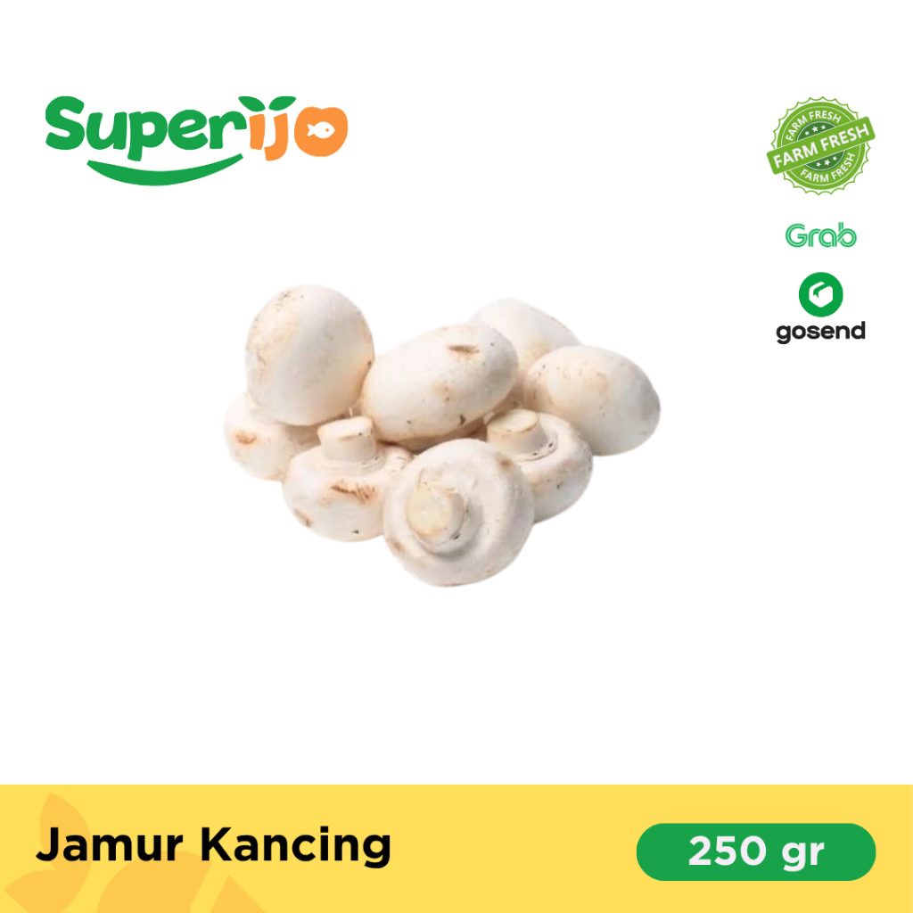 

SUPERIJO - Jamur Champignon 250gr / Jamur Champignon Fresh