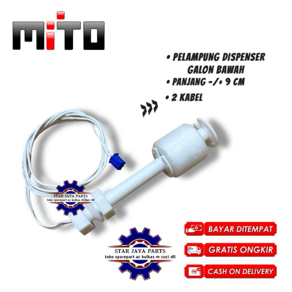 MITO MD666 MD777 Pelampung Dispenser Galon Bawah Mito - Sensor Pelampung Galon Bawah Mito MD666 MD77