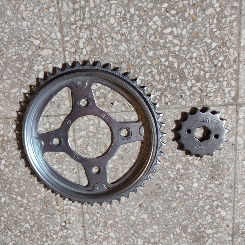 Gear Set Cbr 150 K45A Lokal Original Layak Pakai