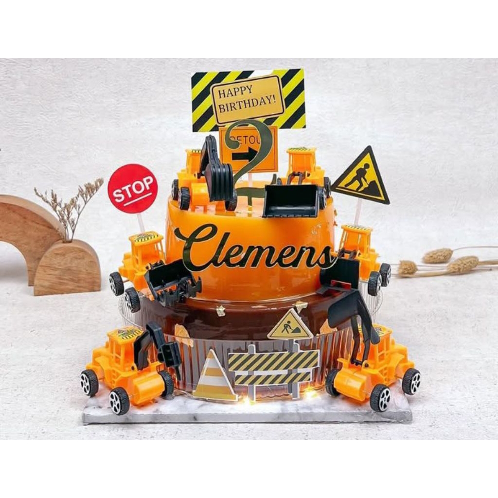 

Puding ulang tahun anak tema Truck