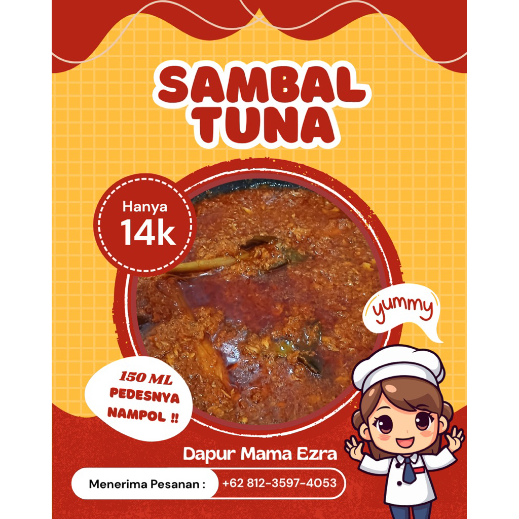 

Sambal Tuna, Teri dan Baby Cumi by Dapur Mama Ezra