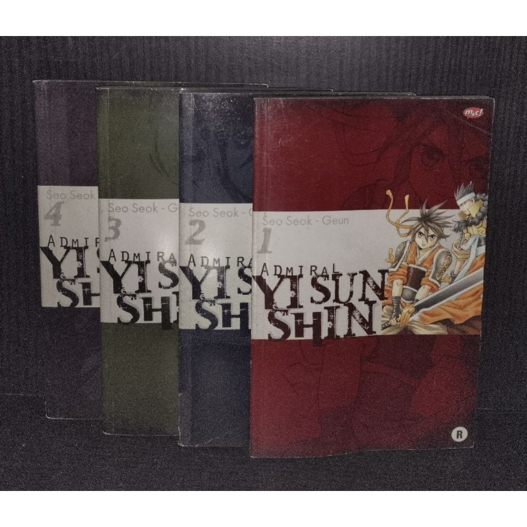 Komik Admiral Yi Sun Shin set 1-4