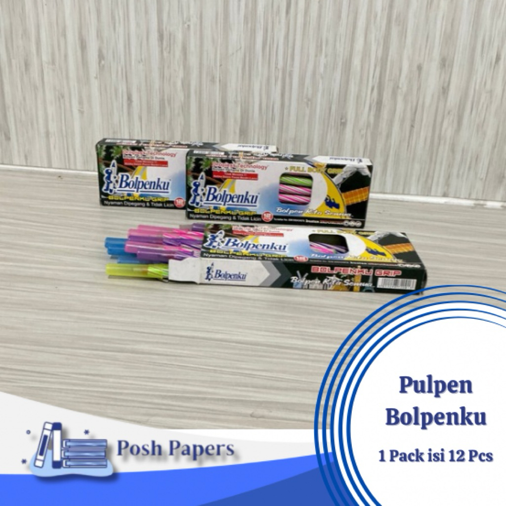 

BALLPOINT MURAH BOLPENKU ISI 1 LUSIN